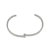 Bracelete Ajustável Banho Prata