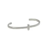 Bracelete Ajustável Banho Prata