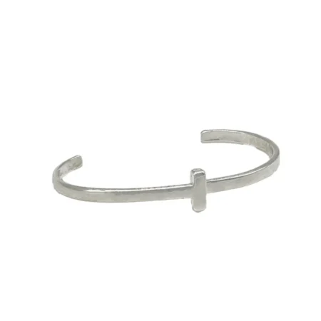 Bracelete Ajustável Banho Prata
