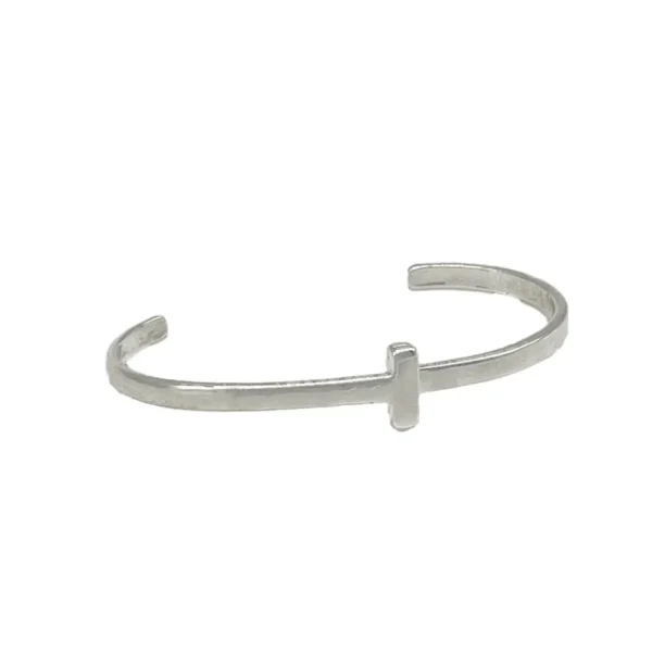 Bracelete Ajustável Banho Prata