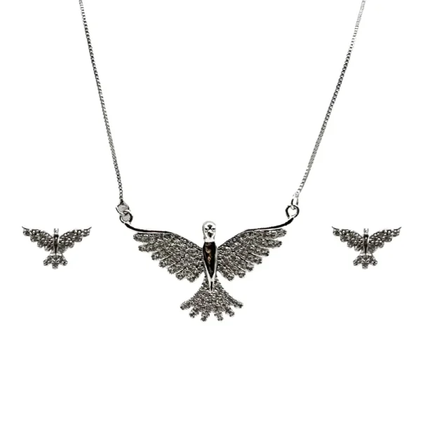 Conjunto Espírito Santo Cravejado Zircônia