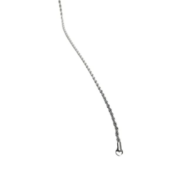 Corrente Masculina Twist Aço Inoxidável
